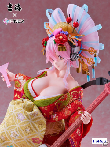 「吉徳×F:NEX すーぱーそに子 -日本人形- 1/4スケールフィギュア」が登場！17周年を記念して絢爛豪華な装いにの画像10