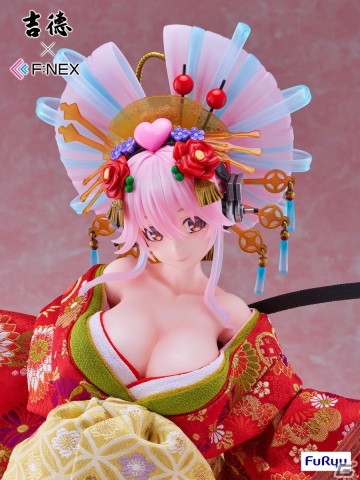 「吉徳×F:NEX すーぱーそに子 -日本人形- 1/4スケールフィギュア」が登場！17周年を記念して絢爛豪華な装いにの画像9