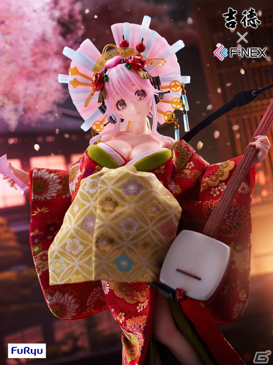 吉徳×F:NEX すーぱーそに子 -日本人形- 1/4スケールフィギュア」が登場