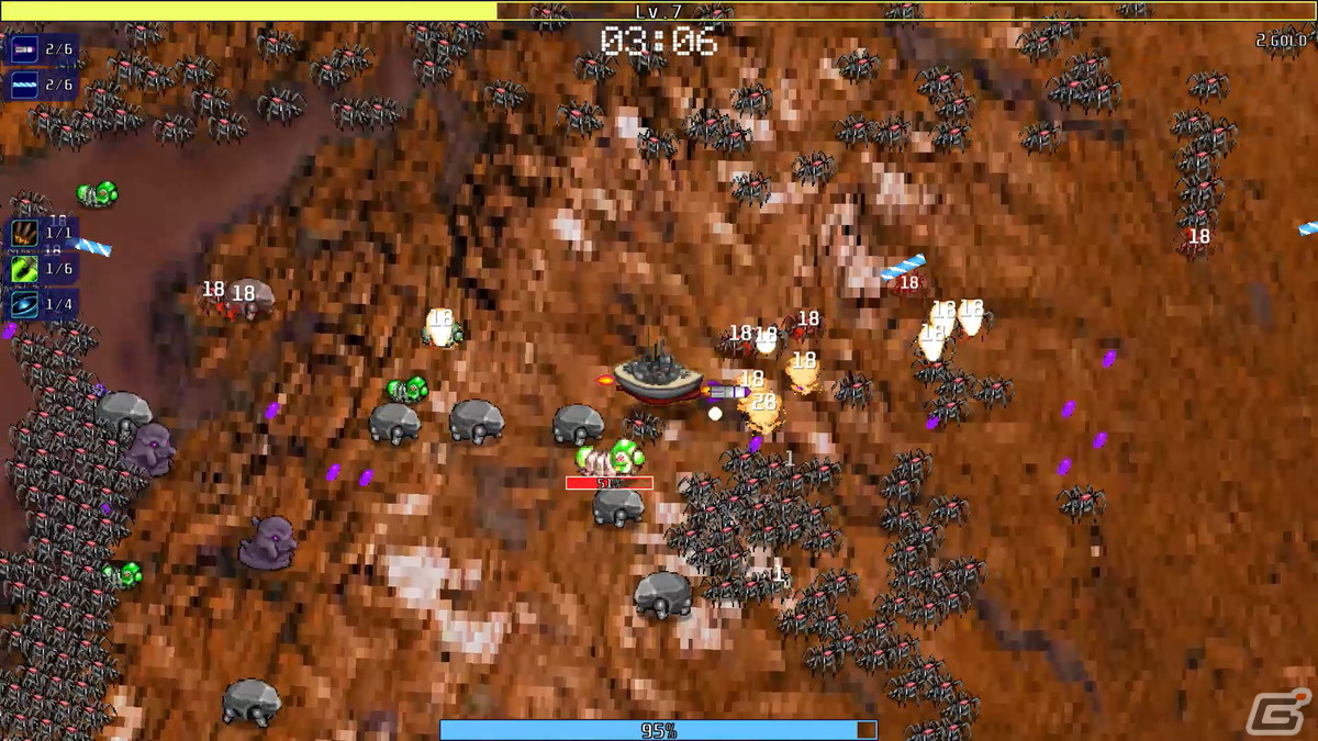 宇宙からの侵略者と戦うSFシューティング「GAIA Survivors」が配信！さまざまなロボットを操り壮絶な戦いを切り抜けようの画像5
