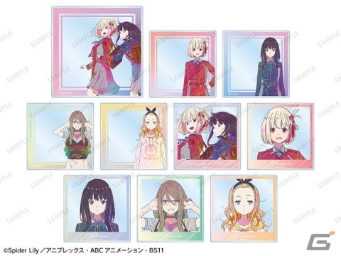 TVアニメ「リコリス・リコイル」ポップアップショップがタワーレコード5店舗で開催！グッズのラインナップを紹介の画像13