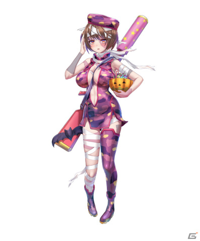 「対魔忍RPG」ハロウィン衣装の綴木みことやプティカらがピックアッププレミアムガチャに登場！イベント「電脳ハロウィンの怪物」もの画像10
