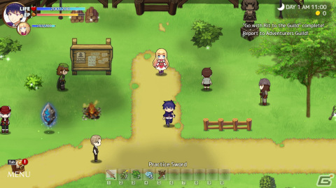 ライトノベル「真の仲間」原作の公式カントリーライフRPG「Slow living with Princess」がSteamにて正式リリース！の画像3