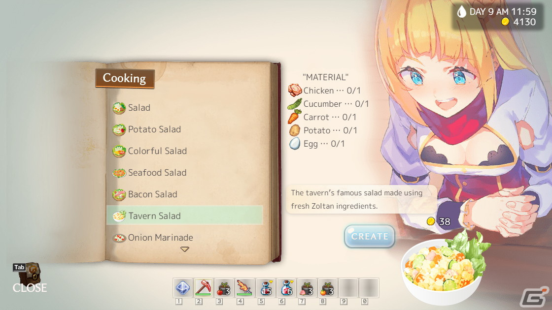 ライトノベル「真の仲間」原作の公式カントリーライフRPG「Slow living with Princess」がSteamにて正式リリース！の画像23