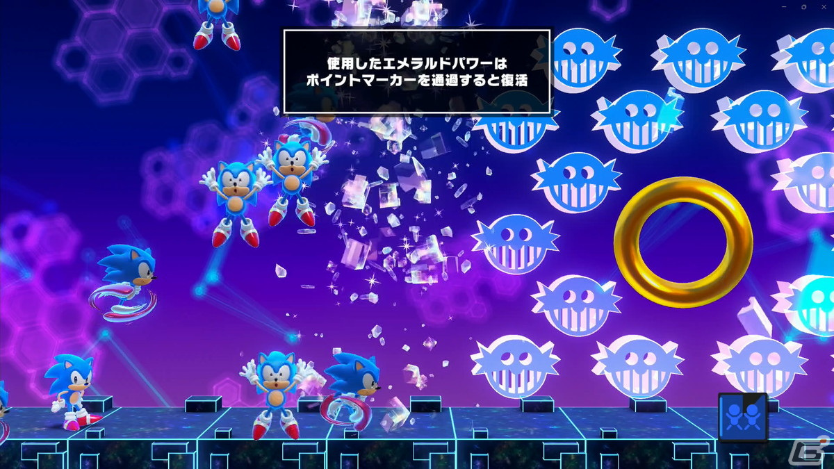 「ソニックスーパースターズ」プレイレポ―ト！上下の移動、右から左へ進むことの多さに新鮮味を感じたクラシックソニックの最新作の画像6