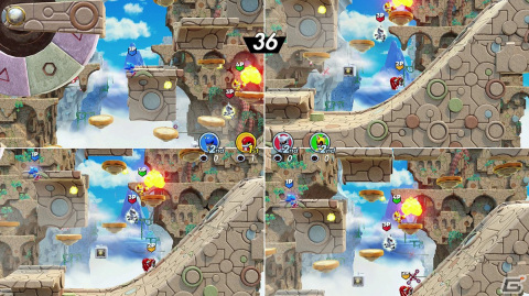 「ソニックスーパースターズ」が発売！進化した2D横スクロール「ソニック」を楽しめるハイスピードアクションゲームの画像16