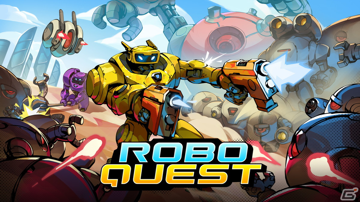 ローグライトロボットFPS「ロボクエスト」が11月7日に正式リリース！新たな難易度やサイドクエストなどが追加の画像1
