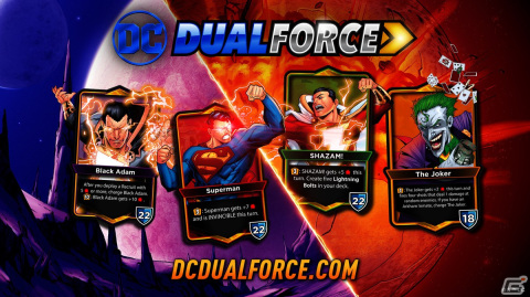 スーパーマンやバットマンなどDCコミックスのキャラが戦うPC向けデジタルカードゲーム「DC デュアルフォース」が配信開始！後日日本語にも対応の画像1