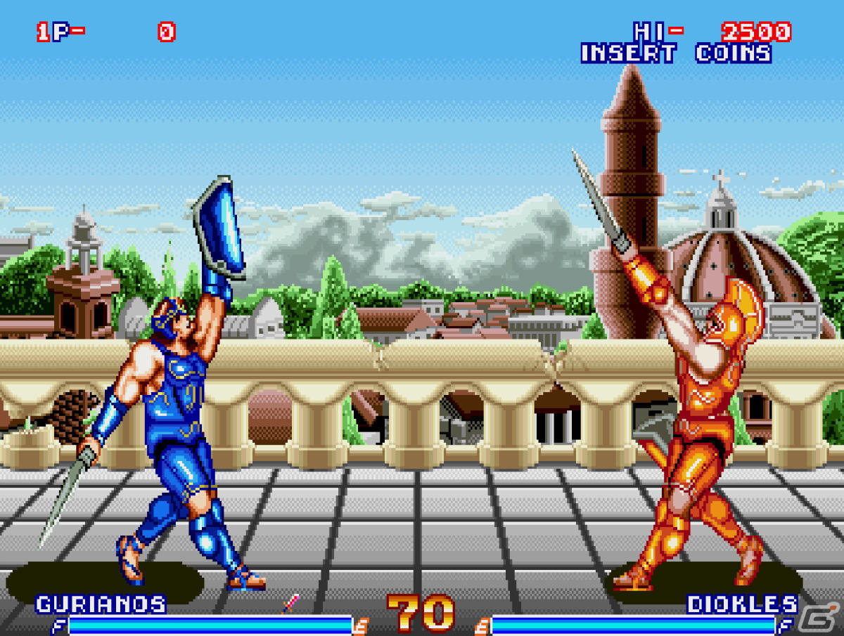 「アーケードアーカイブス ブランディア」が10月19日に配信！鎧をまとった戦士たちが繰り広げる対戦格闘ゲームの画像5