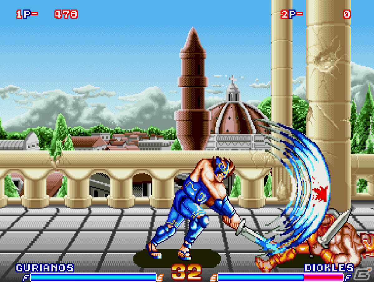 「アーケードアーカイブス ブランディア」が10月19日に配信！鎧をまとった戦士たちが繰り広げる対戦格闘ゲームの画像6