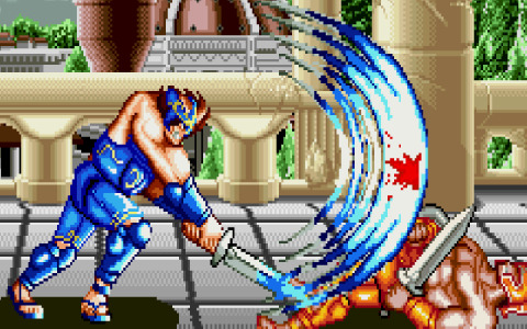 「アーケードアーカイブス ブランディア」が10月19日に配信！鎧をまとった戦士たちが繰り広げる対戦格闘ゲーム