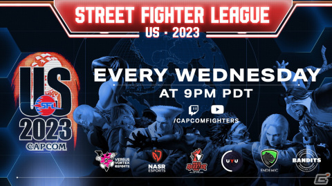 北米地域最強チームを決める公式チームリーグ戦「ストリートファイターリーグ: Pro-US 2023」が10月19日より放送！の画像1