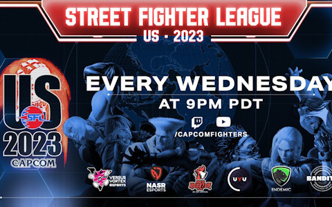 北米地域最強チームを決める公式チームリーグ戦「ストリートファイターリーグ: Pro-US 2023」が10月19日より放送！