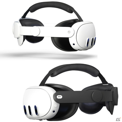 Meta Quest 3用ヘッドストラップ「HMDダイヤルストラップ for Meta Quest 3」が発売！着脱数秒で安定したホールド感を実現の画像1