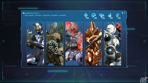 「エグゾプライマル」シーズン2が開始！「スト6」とのコラボアイテムや10人で目標達成を目指すファイナルミッション「エスケープ」が登場の画像15