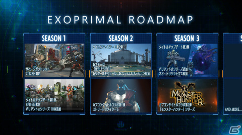 「エグゾプライマル」シーズン2が開始！「スト6」とのコラボアイテムや10人で目標達成を目指すファイナルミッション「エスケープ」が登場の画像17