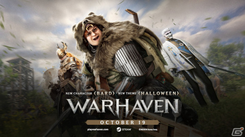 「WARHAVEN」にサポート型のキャラクター「バード」が追加！12対12モードの占領戦や護送戦を対象としたプレシーズンも開始の画像1