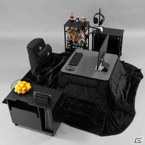 こたつと一体化してぽかぽかしながらゲームプレイ！「ゲーミング“着る