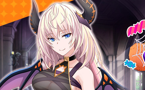 「我が姫君に栄冠をクライマックス」収穫祭の衣装に身を包んだSSRエスクドが登場！専用武器【パガン・シールドHF】の装備召喚も