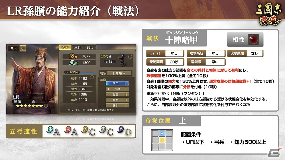 「三國志 覇道」にLR武将「龐統」と「孫臏」が登場！限定名宝を入手できるハロウィンイベントも開催の画像6