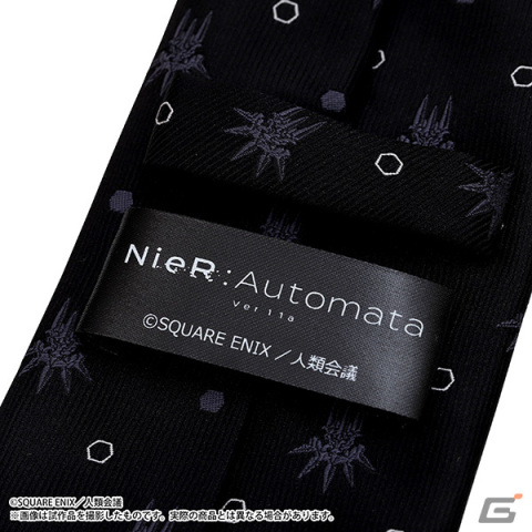 TVアニメ「NieR:Automata Ver1.1a」2Bと9Sの横顔が描かれたメタルブックマーカーやブラックボックスデザインポーチ付きエコバッグが登場！の画像12