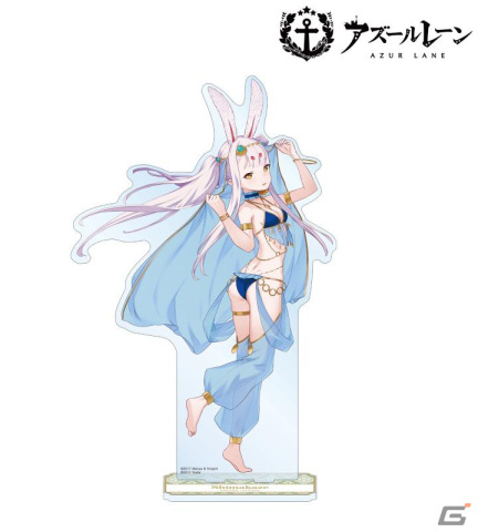 「アズレン」描き起こしイラストを使用したトレーディングアクリルキーホルダーなどが登場！島風やジャーヴィス、大鳳が踊り子の姿にの画像13