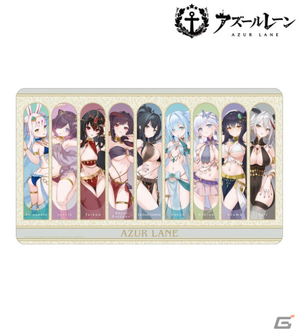 「アズレン」描き起こしイラストを使用したトレーディングアクリルキーホルダーなどが登場！島風やジャーヴィス、大鳳が踊り子の姿にの画像14
