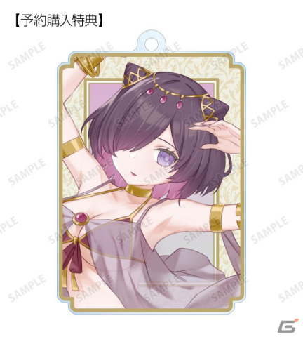 「アズレン」描き起こしイラストを使用したトレーディングアクリルキーホルダーなどが登場！島風やジャーヴィス、大鳳が踊り子の姿にの画像3