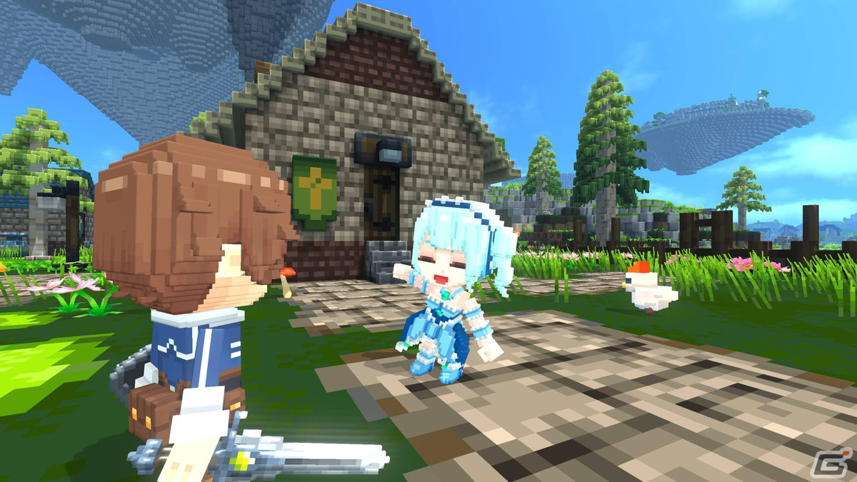 「テラビット」クラフトやクエストを楽しめるRPGワールド「希望の戦士」が公開！iOS/Android版のクローズドβテストは10月27日15時まで延長の画像2