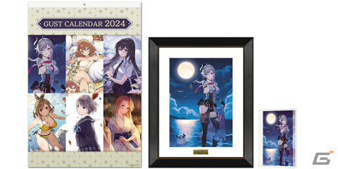 ガスト30周年を記念したグッズやくじが一挙公開！ガストカレンダー2024＆ライザカレンダー2024も登場の画像7