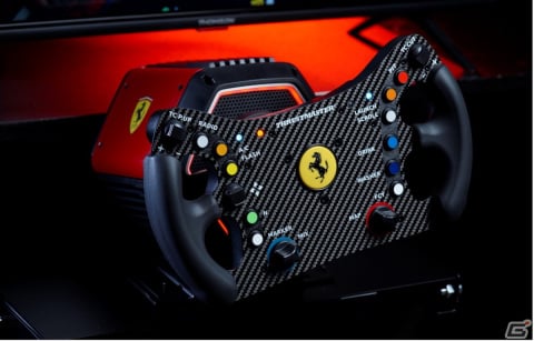 Thrustmaster、フェラーリ公式ライセンス取得のステアリングコントローラー「Ferrari: 488 GT3 Wheel Add-On」を10月26日に発売!の画像3