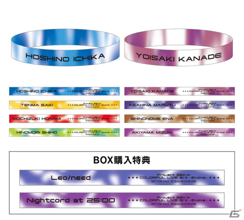 「プロジェクトセカイ COLORFUL LIVE 3rd - Evolve -」の描き下ろしキービジュアルやミニキャラを使用したグッズの事前通販が受付中の画像26