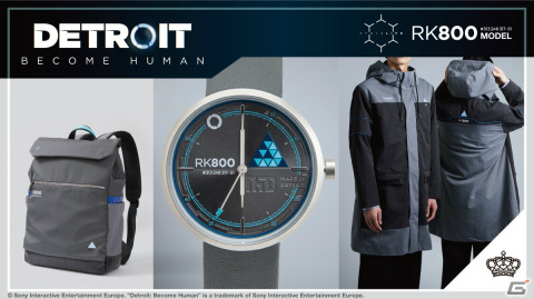 「Detroit: Become Human」コナーのジャケットを再現したアウターなど4種のコラボアイテムがSuperGroupiesより登場！の画像1