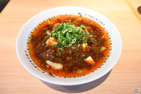 「龍が如く7外伝 名を消した男」どうとんぼり神座とのコラボメニュー「麻婆麺」を試食！山椒は調節可能で辛さが苦手な人にも優しい商品にの画像2