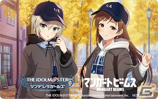 〈マンガート ビームス〉が「アイドルマスター シンデレラガールズ」のアイテムをプロデュース！上坂すみれさん、洲崎綾さんをモデル起用したビジュアルもの画像10