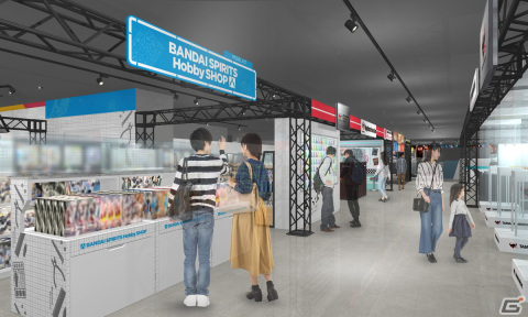 「バンダイナムコ Cross Store 東京」が11月17日に第2期オープン！「きゃらニクスshop」や「PREMIUM BANDAI SHOWROOM」など新規8店舗が出店への画像2