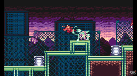 孤高の戦士カイがウイルス軍に立ち向かう2DACT「Gravity Circuit」が11月30日に発売!必殺技やサポートチップのカスタマイズもの画像2