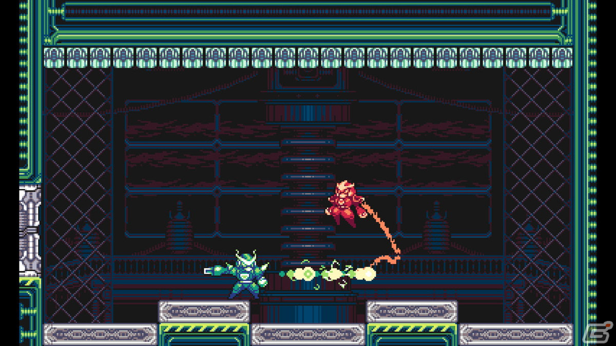 孤高の戦士カイがウイルス軍に立ち向かう2DACT「Gravity Circuit」が11月30日に発売！必殺技やサポートチップのカスタマイズもの画像7