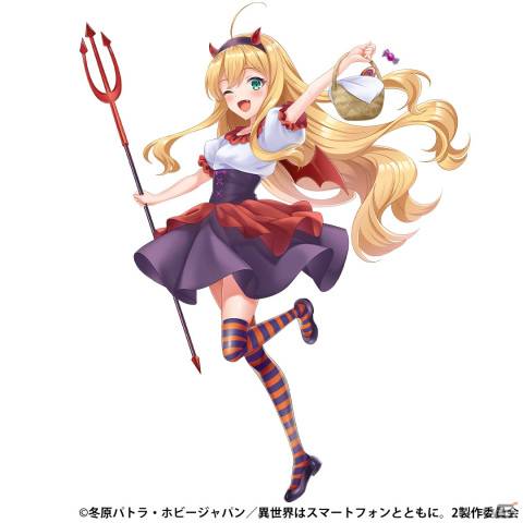 「異世界はスマートフォンとともに。ハピネスクレイドル」にハロウィン衣装の桜、スゥシィ、リーンが登場！の画像3