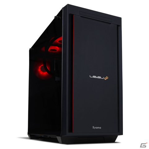 赤く光るミドルタワーゲーミングPC「LEVEL∞ R-Class LED」が発売！リーズナブル＆シンプルにLEDライティングを楽しめるの画像2