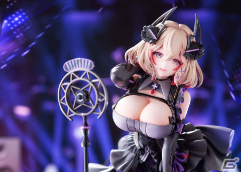 「アズールレーン」ローンがアイドル衣装のμ兵装としてフィギュア化！笑顔フェイスパーツが付属するあみあみ限定版もの画像1