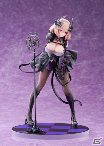 「アズールレーン」ローンがアイドル衣装のμ兵装としてフィギュア化！笑顔フェイスパーツが付属するあみあみ限定版もの画像10