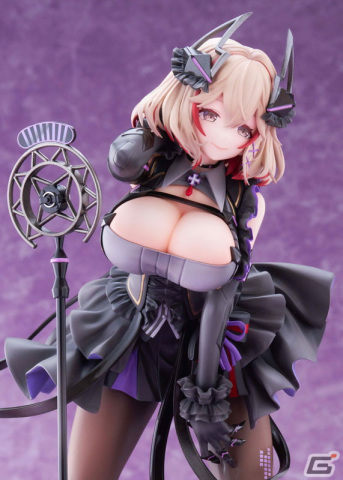 「アズールレーン」ローンがアイドル衣装のμ兵装としてフィギュア化！笑顔フェイスパーツが付属するあみあみ限定版もの画像13