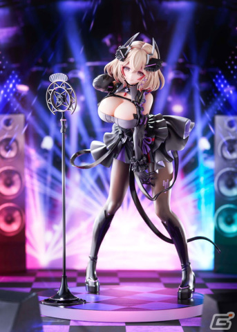 「アズールレーン」ローンがアイドル衣装のμ兵装としてフィギュア化！笑顔フェイスパーツが付属するあみあみ限定版もの画像16