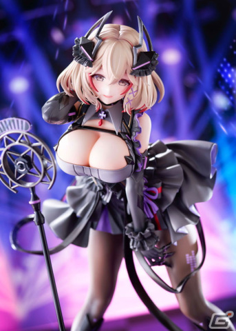 「アズールレーン」ローンがアイドル衣装のμ兵装としてフィギュア化！笑顔フェイスパーツが付属するあみあみ限定版もの画像4
