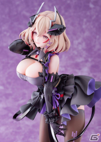 「アズールレーン」ローンがアイドル衣装のμ兵装としてフィギュア化！笑顔フェイスパーツが付属するあみあみ限定版もの画像6