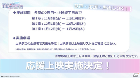 アニメ「アイドルマスター シャイニーカラーズ」劇場先行上映 第2章の本予告映像が公開！応援上映やスタッフトークの実施もの画像6