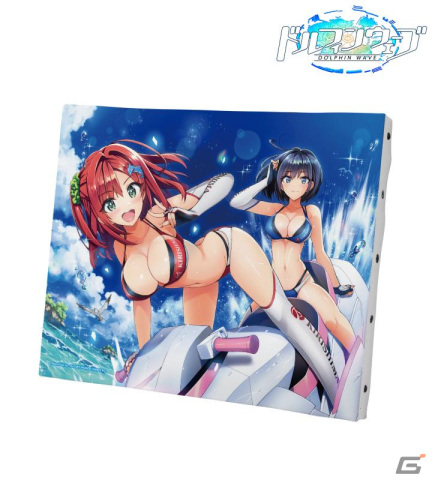 「ドルフィンウェーブ」全20種のトレーディングアクリルカードやメモリーイラストを使用したキャンバスボードが登場！の画像7