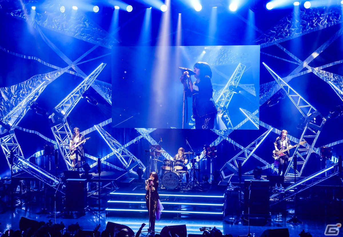 「The QUEEN of PURPLE 2nd Live Tour Live and let “Live”」東京公演レポート：「ナナシス」が誇る4人組ガールズロックバンド“QOP”の現在地の画像22