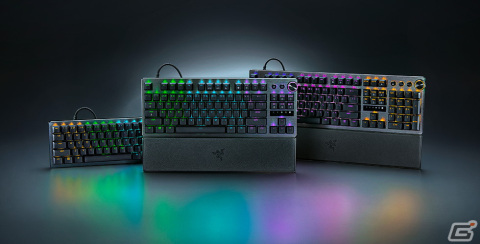 Razerよりゲーミングキーボード「Razer Huntsman V3 Pro」シリーズ3製品の予約受付が開始！“高速性”を重視した新光学スイッチ搭載モデルの画像1